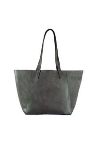 CANUSSA Damen vegan Schoudertas Totissimo Grijs