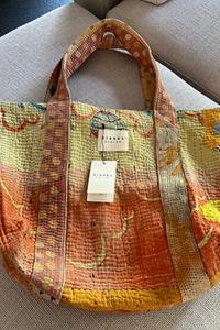 Sissel Edelbo Damen vegan Bellis Kantha Tote Bag no. 122