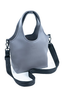 Fraenck Damen vegan Handtasche Tate Dunkelgrau