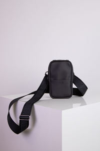 Nuuwai Damen vegan Handytasche Karli Tiefschwarz