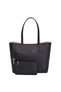 Murmali Damen vegan Tasche Zeta Schwarz