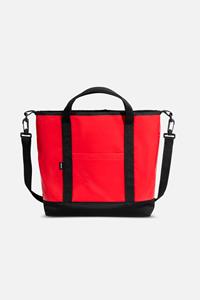 UNBEGUN Damen vegan Tote Tasche Rot