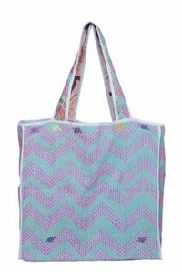 Sissel Edelbo Damen vegan Vivian Kantha Tote Bag no. 41