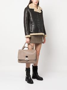 Zanellato Postina leren shopper - Beige