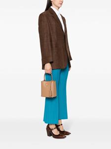 Prada Panier leren shopper - Bruin