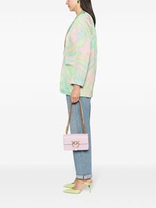 PINKO Mini Love Bag One shoulder bag - Paars