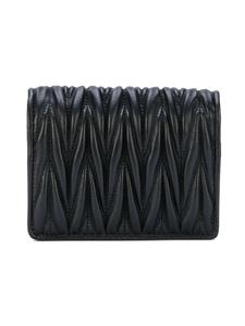 Miu Miu uitvouwbare portemonnee - Zwart