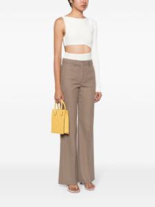 Moreau Suite Junior leather shoulder bag - Geel