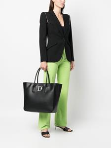 Dsquared2 Shopper met logoplakkaat - Zwart