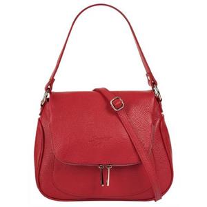 Samantha Look Schoudertas echt leer, made in italy