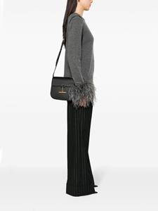TOM FORD Hanging-T-hardware leren tas - Zwart