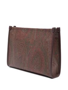 ETRO Essential clutch - Bruin