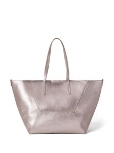 Brunello Cucinelli Leren shopper - Roze