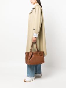 Serapian Secret leren shopper - Bruin