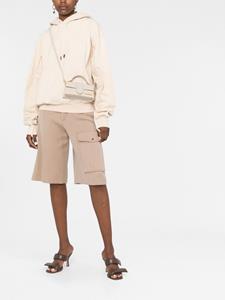 Jacquemus Le Bambino leren shopper - Beige