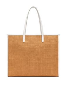 Dolce & Gabbana Grote geweven shopper - Bruin
