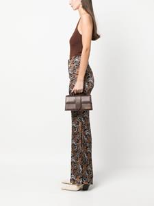 Jacquemus Le Bambino leren tas - Bruin