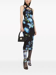 Dolce & Gabbana Leren shopper met logoplakkaat - Zwart