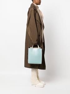 Marni Museo shopper met colourblocking - Blauw