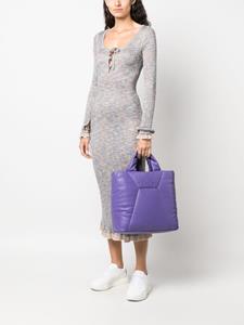 LIU JO Shopper met logo-reliëf - Paars
