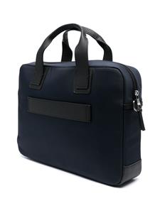 Tommy Hilfiger Elevated logo-lettering laptop bag - Blauw