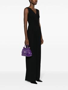 Dolce & Gabbana medium Sicily leather tote bag - Paars