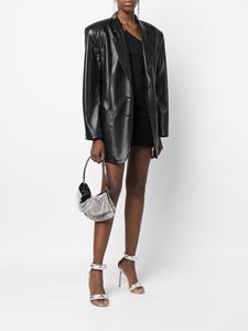 Benedetta Bruzziches Clutch verfraaid met kristallen - Zilver
