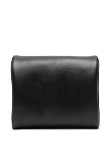 Saint Laurent Calypso YSL-logo leather wallet - Zwart
