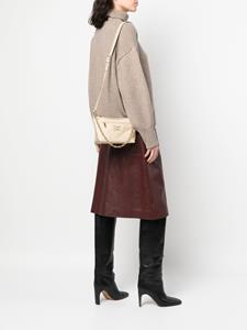 Bally Boekentas met logoplakkaat - Beige