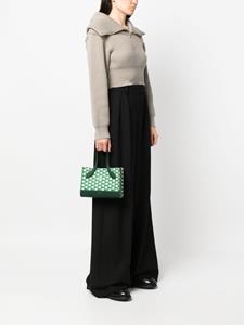 Bally Shopper met print - Groen