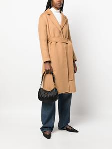 Elisabetta Franchi Shopper met logoplakkaat - Zwart