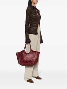 DRAGON DIFFUSION Nantucket leren shopper - Rood
