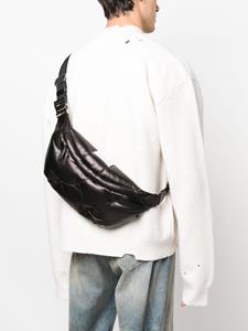 Maison Margiela Heuptas met logopatch - Zwart
