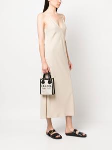 Lancel Shopper met logoprint - Beige