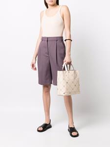 Marni Shopper met logoprint - Beige