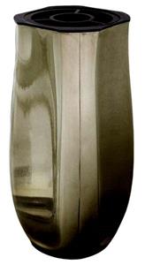 Urnwebshop Exclusieve Rookzilver RVS Design Grafvaas