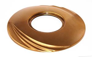 Urnwebshop Verzonken Bronzen Serena Grafvaas, Design deksel