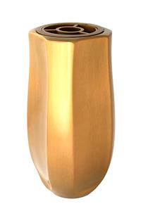 Urnwebshop Zware RVS Design Grafvaas - Goud