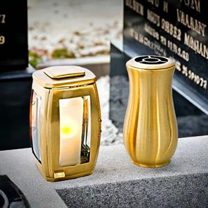 Urnwebshop Voordelige Messing Grafset Goud