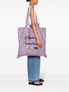 Philosophy Di Lorenzo Serafini Strandtas met logoprint - Roze