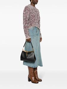 ETRO Vela leren shopper - Zwart