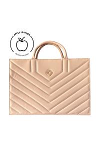 Trashious Damen vegan Businessbag Apfel Leder Blassrosa