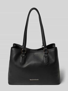 VALENTINO BAGS Shopper in marineblauw met labeldetail, model 'BRIXTON'