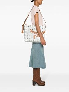 MCM Leren riem - Wit