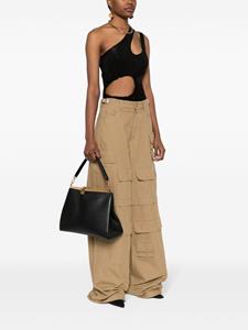 ETRO Vela leren shopper - Zwart