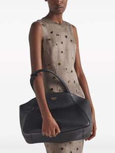 Prada large leather tote bag - Zwart