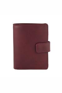 FAIRMA ETHICAL DESIGN Herren vegan Geldbörse Unisex Miliard Vino Burgundy