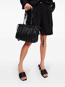 Karl Lagerfeld K/Kushion geplooide kleine shopper - Zwart