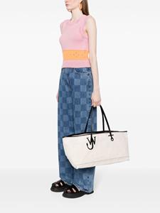 JW Anderson Anchor canvas tote bag - Wit