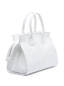 Marsèll Curva Piccola leren shopper - Wit